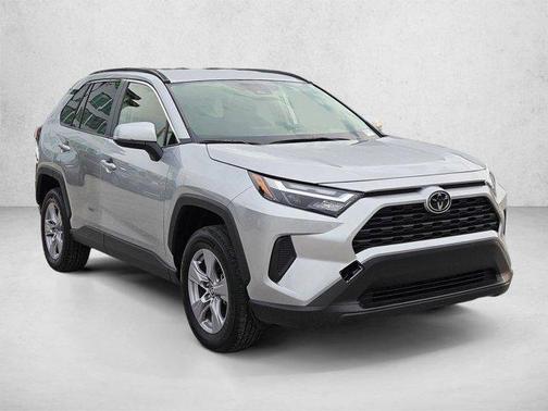 Silver Sky Metallic 2025 Toyota RAV4 Hybrid XLE