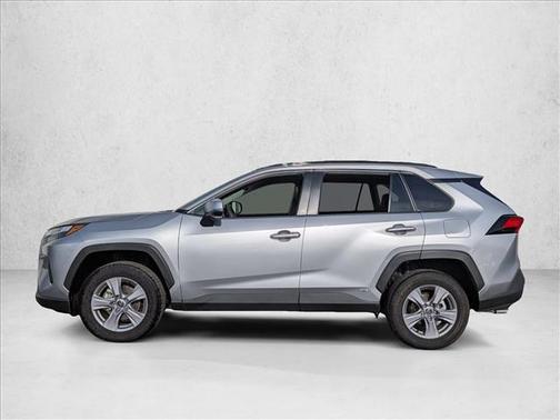 Silver Sky Metallic 2025 Toyota RAV4 Hybrid XLE