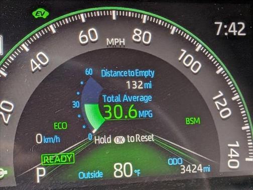 Silver Sky Metallic 2025 Toyota RAV4 Hybrid XLE
