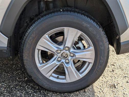 Silver Sky Metallic 2025 Toyota RAV4 Hybrid XLE