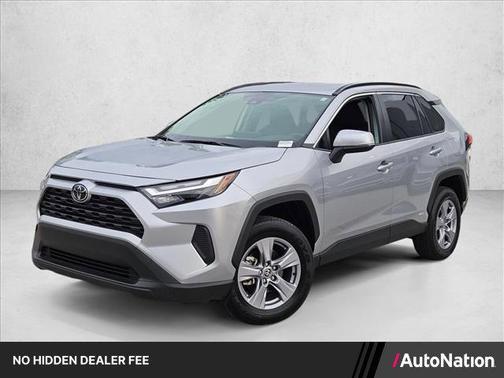 Silver Sky Metallic 2025 Toyota RAV4 Hybrid XLE