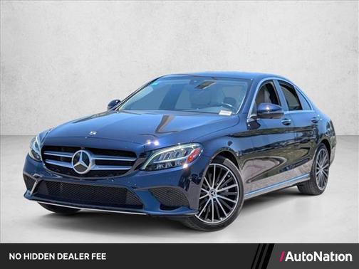 Lunar Blue Metallic 2021 Mercedes-Benz C-Class Sedan