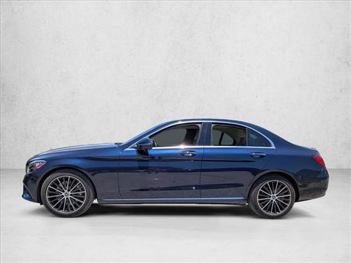 Lunar Blue Metallic 2021 Mercedes-Benz C-Class Sedan