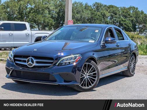 Lunar Blue Metallic 2021 Mercedes-Benz C-Class Sedan