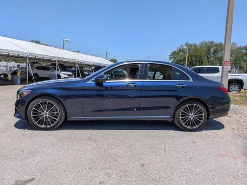 Lunar Blue Metallic 2021 Mercedes-Benz C-Class Sedan