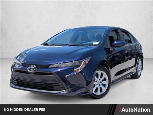 Blueprint 2025 Toyota Corolla LE