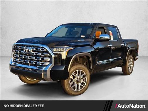 Midnight Black Metallic 2026 Toyota Tundra Hybrid 1794 Edition