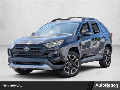 Midnight Black Metallic 2019 Toyota RAV4 Adventure