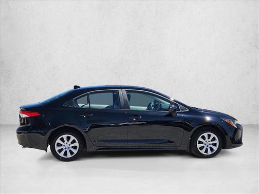 Midnight Black Metallic 2025 Toyota Corolla LE