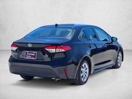 Midnight Black Metallic 2025 Toyota Corolla LE