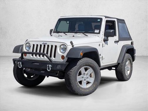 Stone White 2009 Jeep Wrangler X