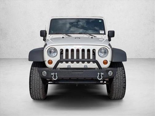Stone White 2009 Jeep Wrangler X