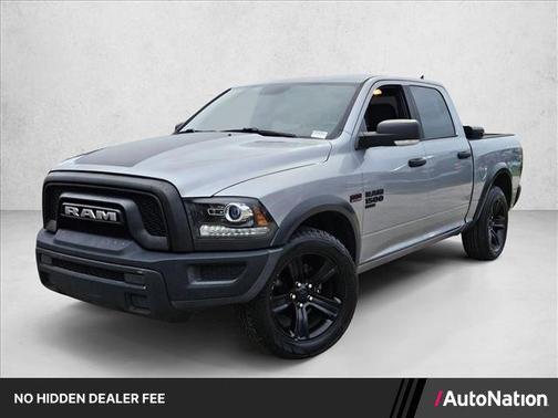 Billet Silver Metallic Clearcoat 2021 RAM 1500 Classic Warlock Crew Cab 4x2 5'7' Box