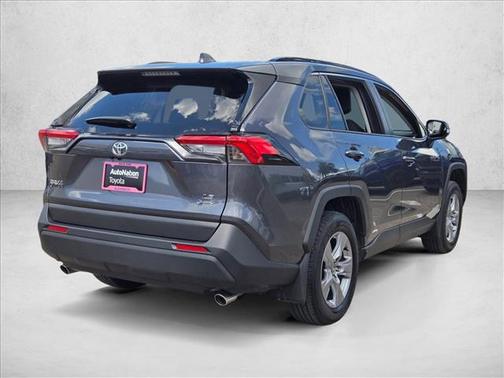 Magnetic Gray Metallic 2025 Toyota RAV4 Hybrid LE