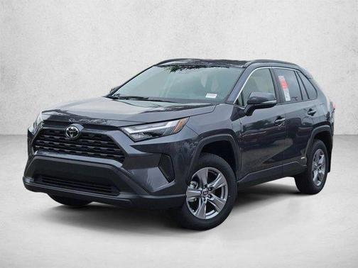 Magnetic Gray Metallic 2025 Toyota RAV4 Hybrid LE