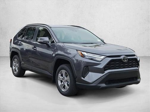 Magnetic Gray Metallic 2025 Toyota RAV4 Hybrid LE