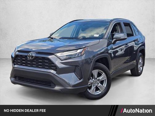 Magnetic Gray Metallic 2025 Toyota RAV4 Hybrid LE