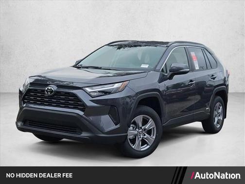 Magnetic Gray Metallic 2025 Toyota RAV4 Hybrid LE