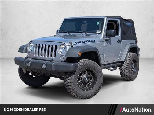 Billet Silver Metallic Clearcoat 2015 Jeep Wrangler Sport