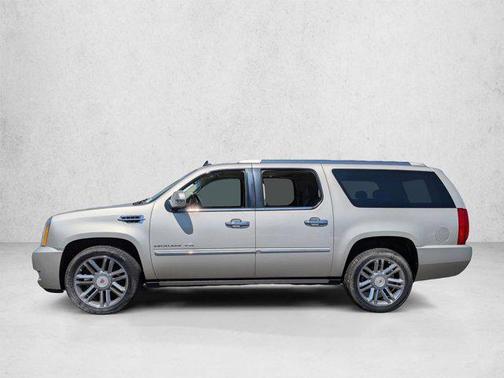 Silver Coast Metallic 2013 Cadillac Escalade ESV Platinum Edition