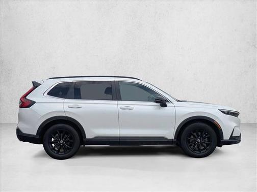 White 2023 Honda CR-V Hybrid Sport FWD