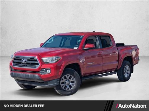Barcelona Red Metallic 2017 Toyota Tacoma SR5