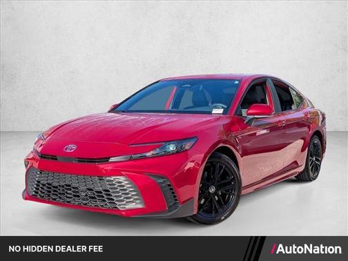 Supersonic Red 2025 Toyota Camry SE