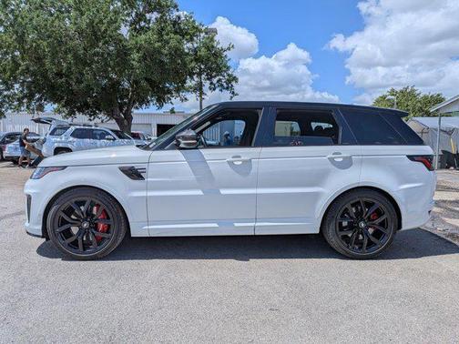 White 2020 Land Rover Range Rover Sport SVR