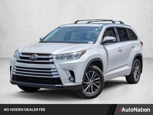 Blizzard Pearl 2018 Toyota Highlander XLE