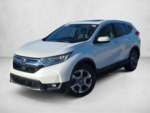 White Diamond Pearl 2018 Honda CR-V EX