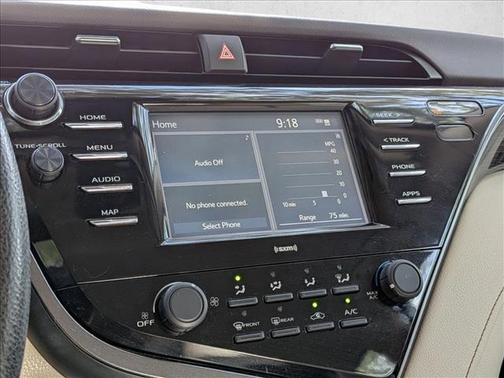 Super White 2020 Toyota Camry LE