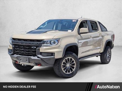 Sand Dune Metallic 2021 Chevrolet Colorado ZR2