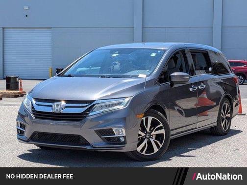 Modern Steel Metallic 2019 Honda Odyssey Elite