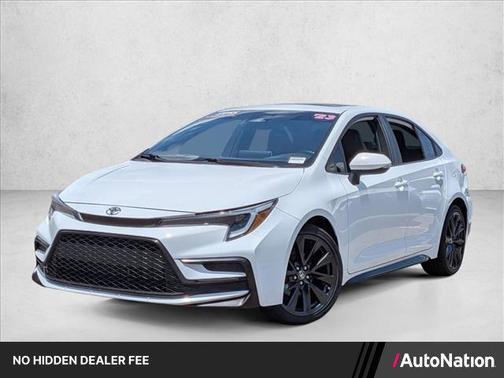 Ice Cap 2023 Toyota Corolla XSE