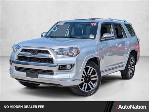 Classic Silver Metallic 2019 Toyota 4Runner Limited