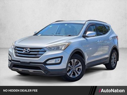 Moonstone Silver 2014 Hyundai Santa Fe Sport 2.4L