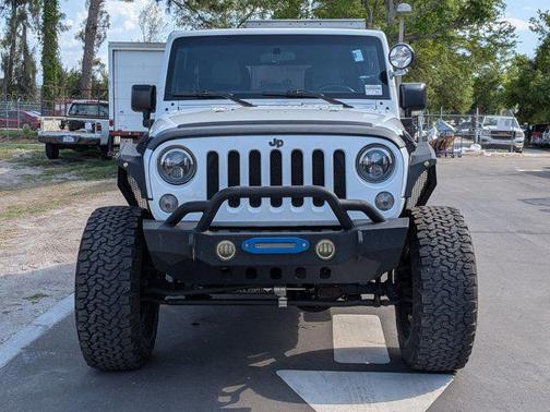 Bright White Clearcoat 2015 Jeep Wrangler Unlimited Sport