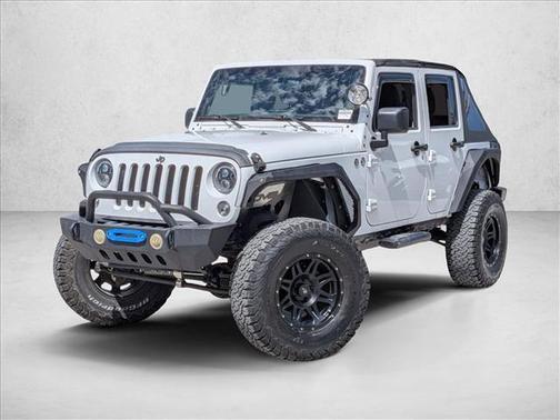 Bright White Clearcoat 2015 Jeep Wrangler Unlimited Sport