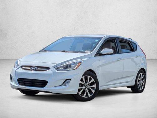 Century White 2015 Hyundai Accent Sport