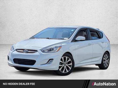 Century White 2015 Hyundai Accent Sport