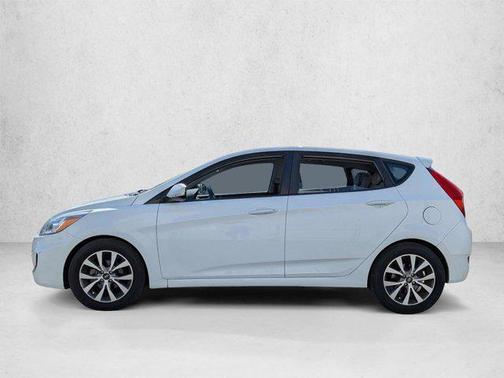 Century White 2015 Hyundai Accent Sport