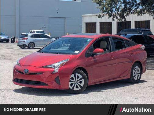 Hypersonic Red 2016 Toyota Prius Four