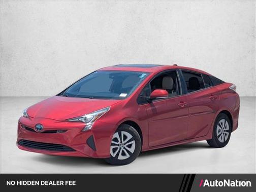 Hypersonic Red 2016 Toyota Prius Four