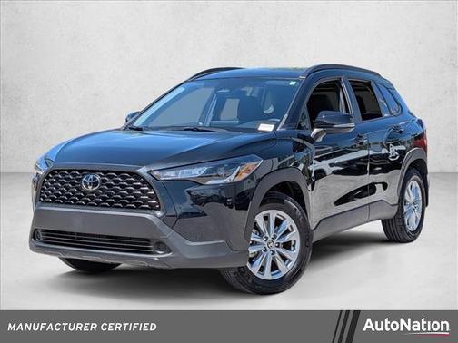 Jet Black 2025 Toyota Corolla Cross LE