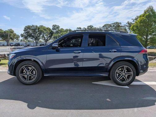 Lunar Blue Metallic 2021 Mercedes-Benz GLE 450 4MATIC
