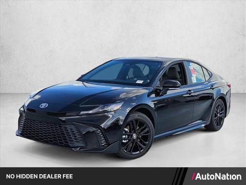 Midnight Black Metallic 2026 Toyota Camry SE