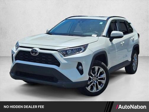 Blizzard Pearl 2021 Toyota RAV4 XLE Premium