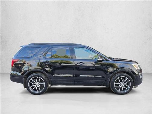 Shadow Black 2017 Ford Explorer sport
