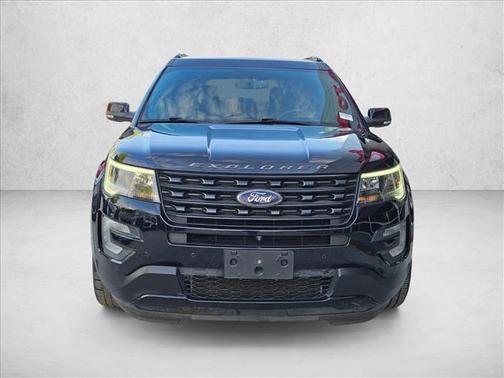 Shadow Black 2017 Ford Explorer sport