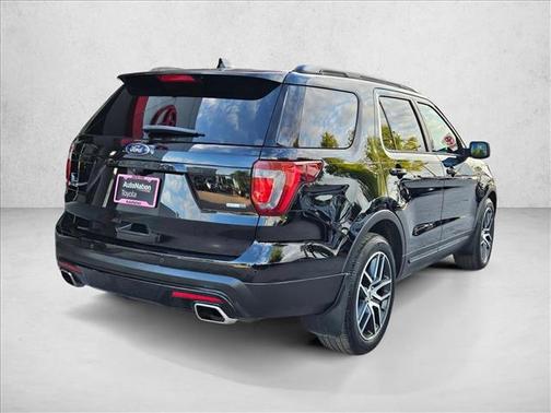 Shadow Black 2017 Ford Explorer sport
